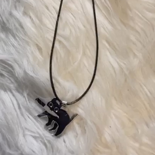 Animal Necklace for Women Bearie/Dog Pendant Jewelry