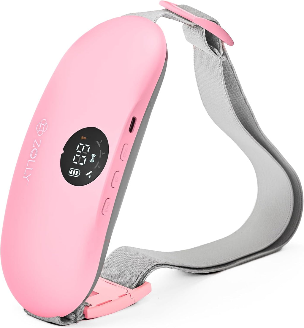 Portable Heating Pad for Period Cramps Relief with Heat & Massage